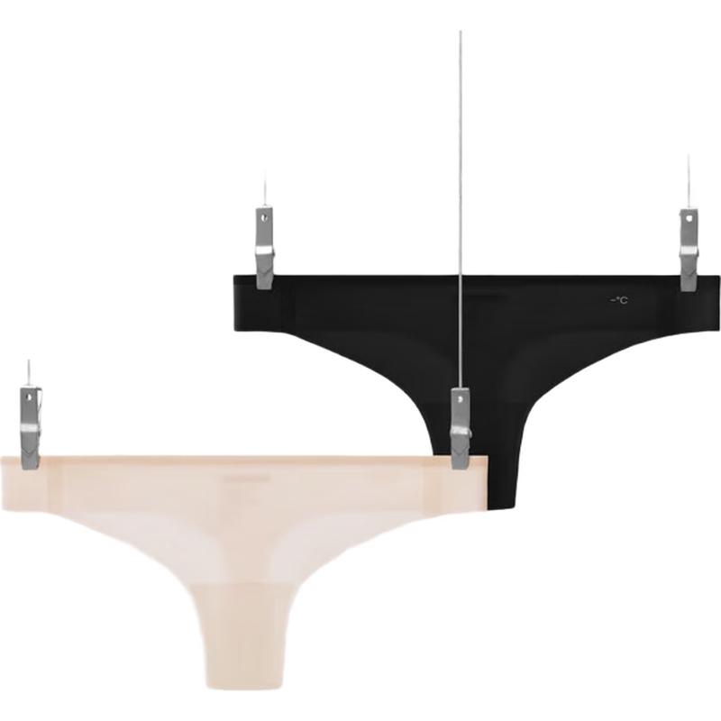 Bananain 511A Women's Seamless Thong Underwear (2-Pack)