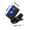 Miwayer Professional 360° Clip-On Guitar Tuner, LCD Screen Digital Tuner for Acoustic Electric Guitar Ukulele Bass