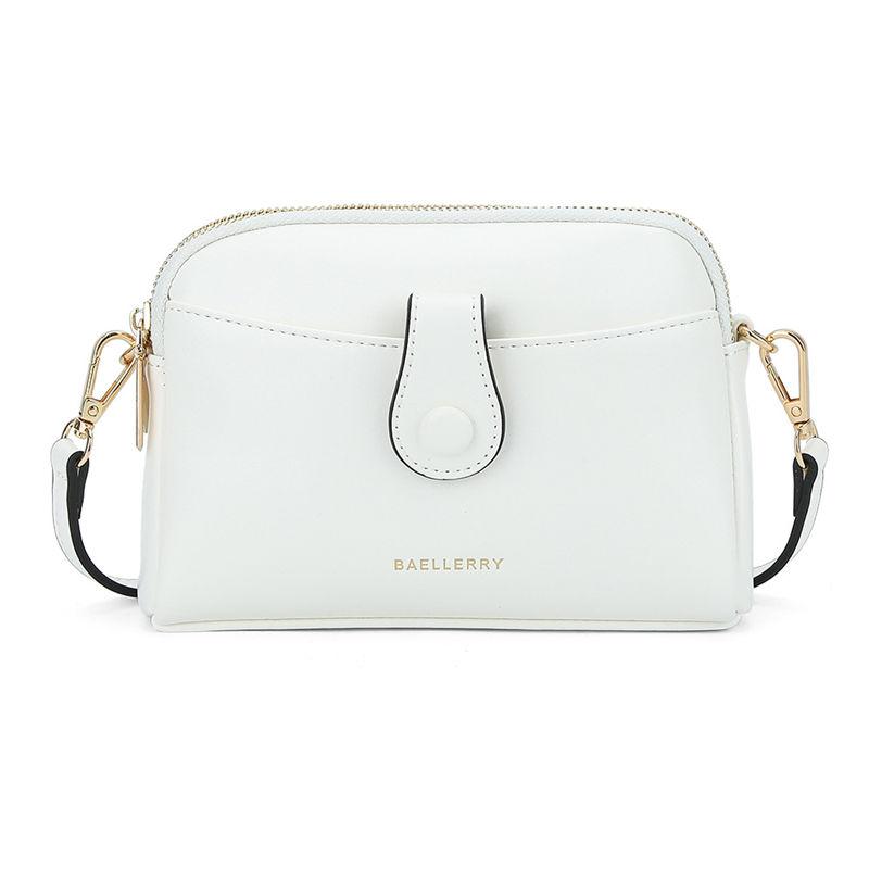 Baellerry Women Fashion Shoulder Bags PU Leather Crossbody Messenger Bag Casual Money Pack for Ladies Purse GZW