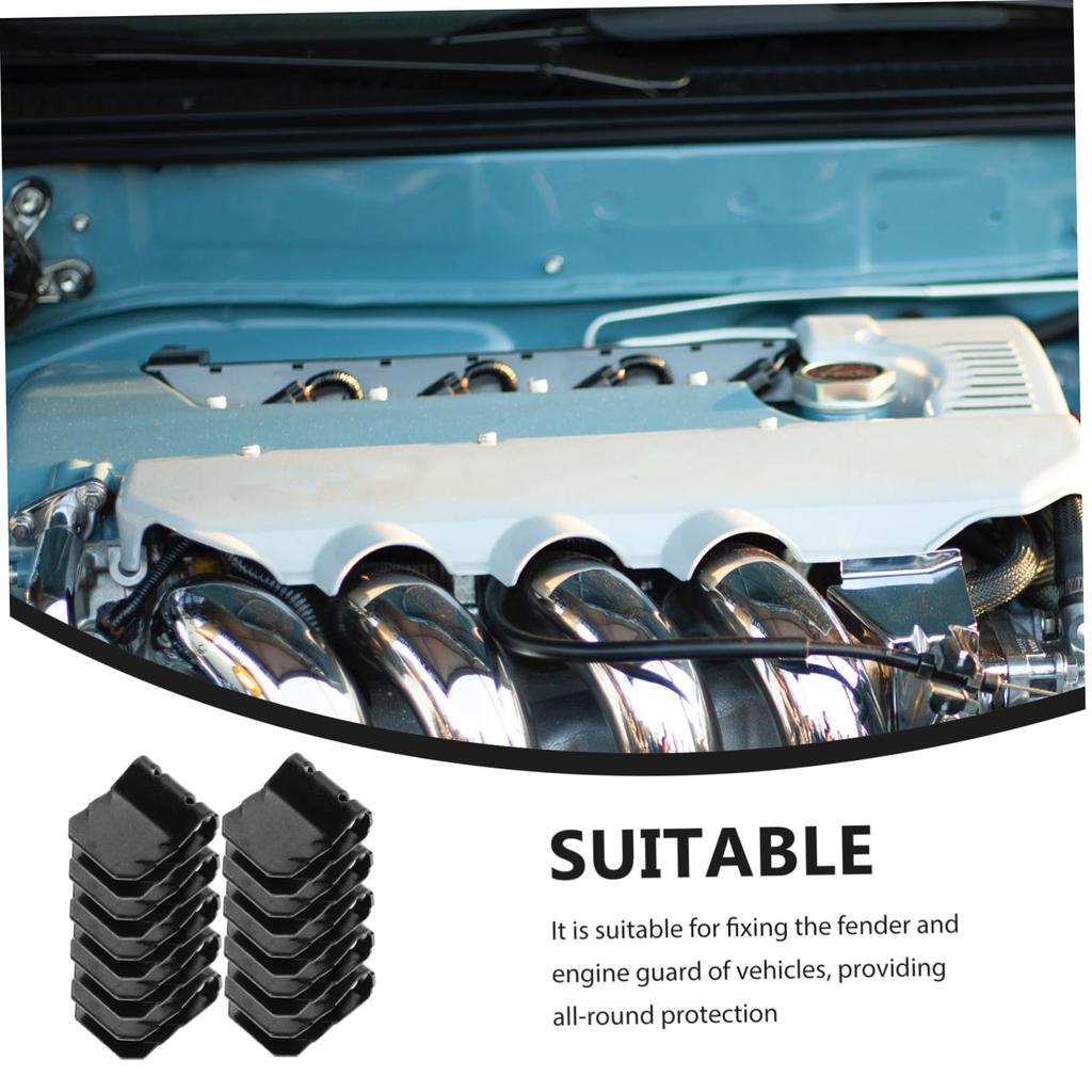 CALLARON 10pcs Fender Buckle Car Door Panel Snap Driver Car