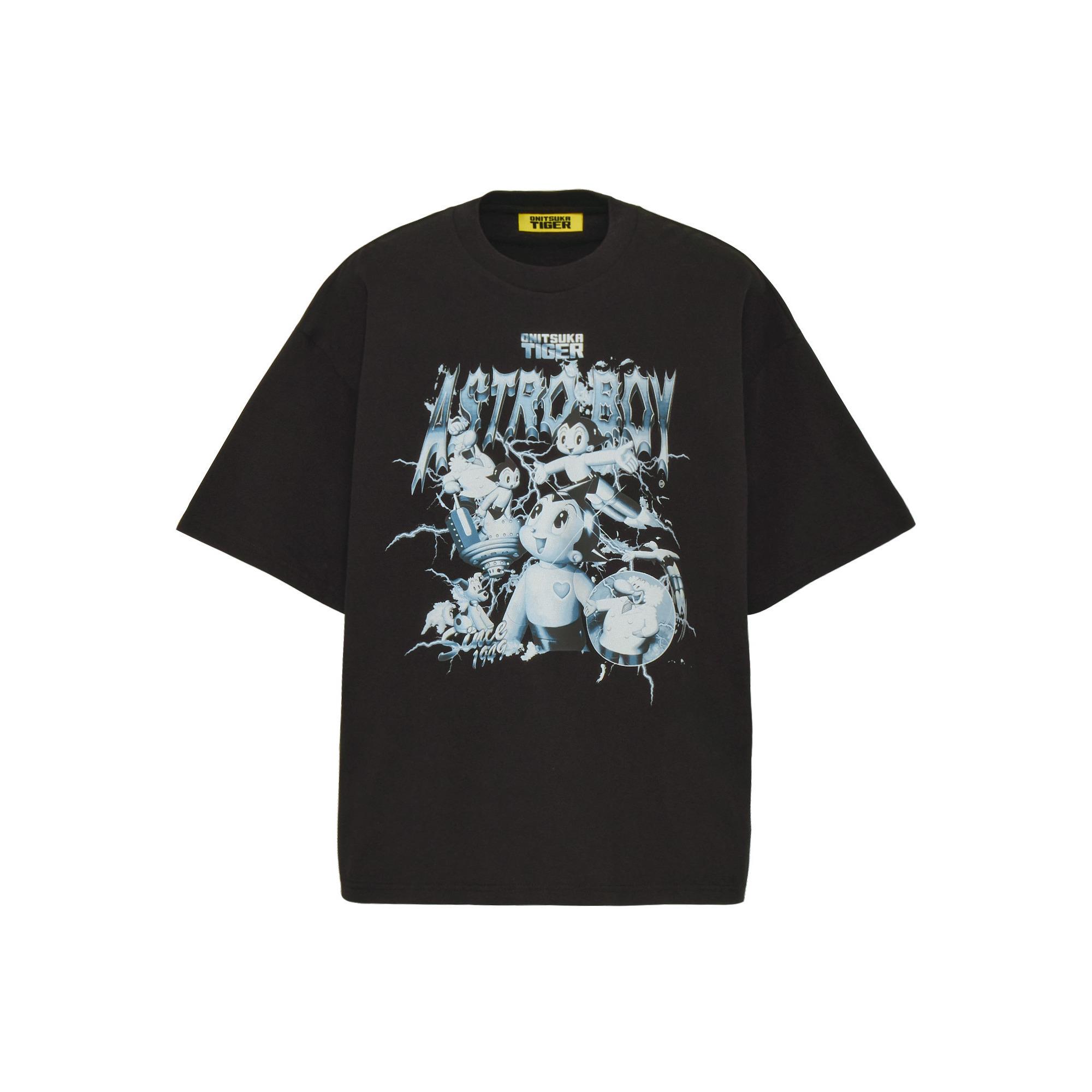 

Onitsuka Tiger Denivita Astroboy Oversized Graphic T-Shirt Men tops Black 2181B151-002 S