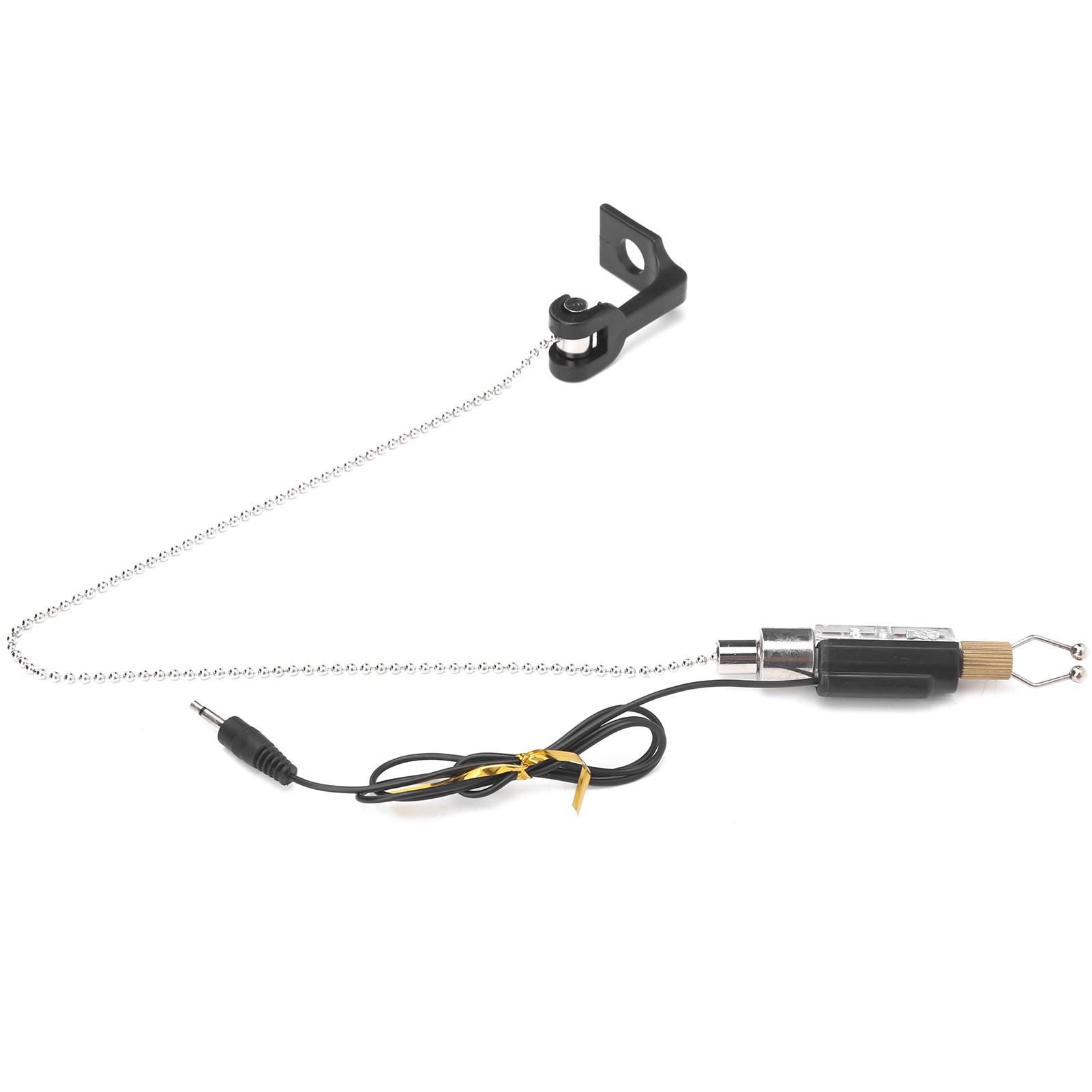 Stainless Steel Fishing Bite Alarm Indicator Alarm Chain Hanger Fishing Tackle Accessory