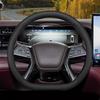 Für Denza Z9GT Z9 GT 2026 2026 Auto Lenkradbezug Napa Leder Anti-Rutsch Auto Griffabdeckungen Auto Innenzubehör