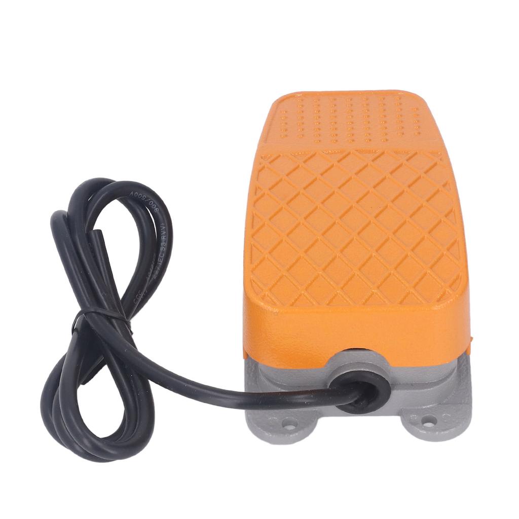 Foot Switch Normally Closed Pedal Press Hold to ON 10A 250V for Industrial Power Tools Table Saws