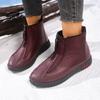 Middle Aged And Elderly Women's Shoes With Winter Velvet And Thick Warm Boots