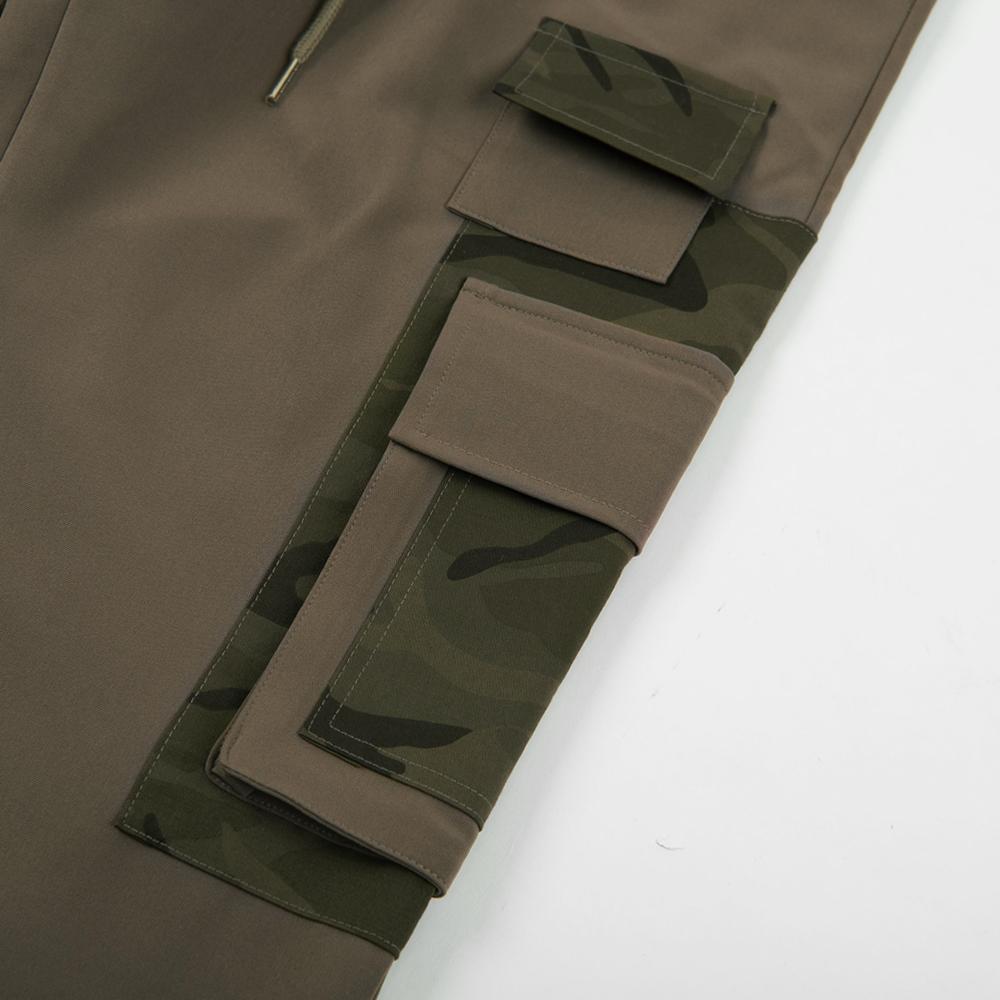 UNLC Wide Camo Jogger Pants Rp_2925_Olive Khaki