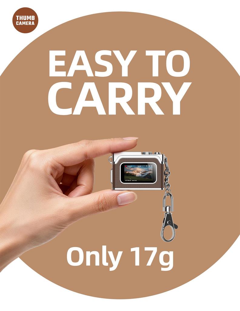 Mini G1 Thumb Camera: Compact Photography & Recording for Students and Parties
