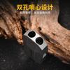 Titanium Survival Whistle Compact EDC Outdoor Camping Emergency Signal Tool Lightweight Portable