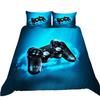 Gaming Bedding Set Game Bed Cover 135 For Adults Kids Soft Microfiber Modern Gamepad Duvet Cover Decorative With Pillowcase