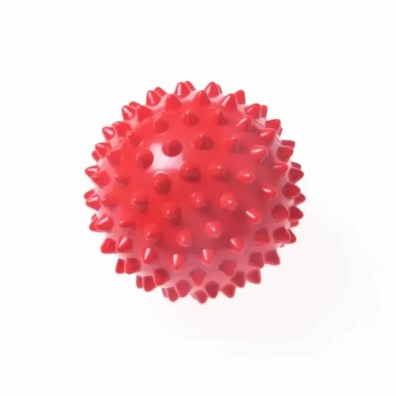 Massage Lacrosse Ball, Spiky Massage Ball, for Deep Tissue, Trigger Point and Myofascial Release, Muscle Knots, and Yoga Therapy