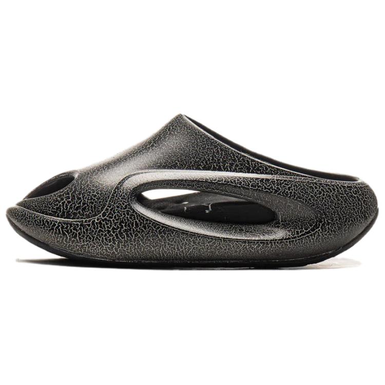 Li Ning Cloud Travel Slay 2.0 Trendy Comfortable Non-Slip Durable Slide Sandals Unisex Footwear Black AZSV015-7