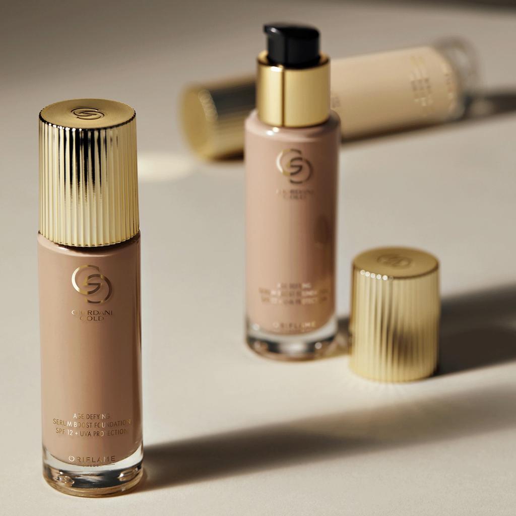 Oriflame Giordani Gold Serum-Based Rejuvenating Foundation Spf 12 + Uva - Beige Warm 30 Ml