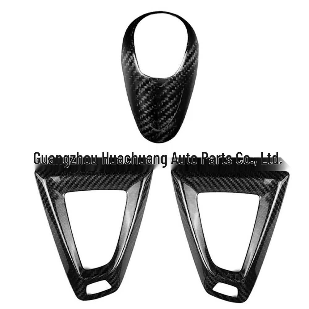 Carbon Fiber Gear Shift Knob Cover for 2014-2018 BMW M Series M2 M3 M4 M5