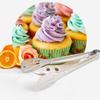 Kitchen Tongs Stainless Steel Barbecue Fork Pliers Cake Sandwich Bread Steak Tongs Practical Kitchen Cooking Supplies