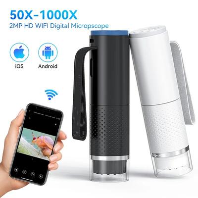 Microscop digital WiFi Zoom Camera Lupă 50X-1000X 2MP Microscoape electronice USB pentru repararea inspecției pielii Android IOS PC