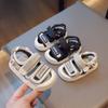 Children's Sandals Summer Baby Toddler Sandals Soft Bottom Non-Slip Boys Girls Sport Kids Sandals Toe-covered Beach Shoes G06104