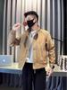 Men's Trendy Stand Collar Workwear Jacket - Cool & Casual Spring/Autumn Outerwear