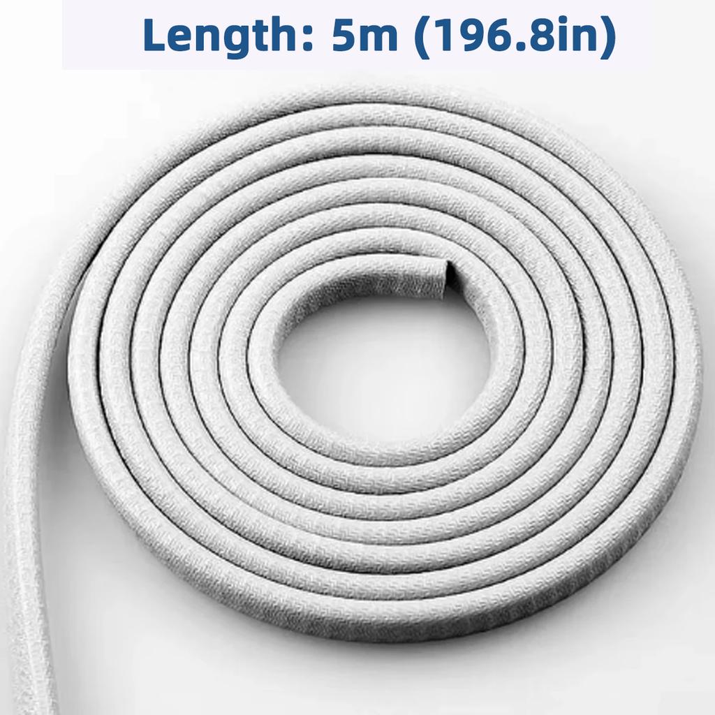 5M Universal Car Door Edge Anti-Collision Strip Shock Absorbing Anti-Scratch Trim 5 Optional Colors Durable Car Exterior Parts Interior Mirrors 6