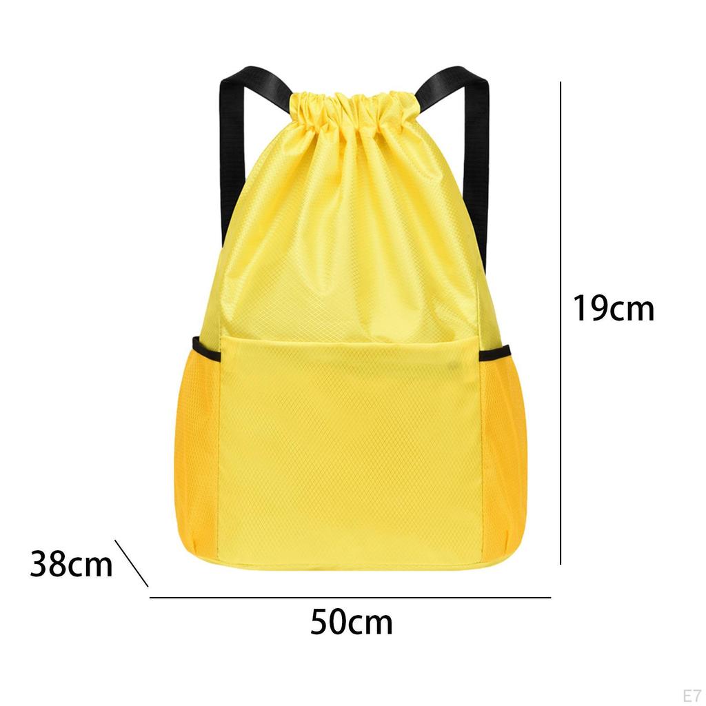 Drawstring Backpack Daypack Rucksack Versatile for Trips Backpacking Outdoor Activities