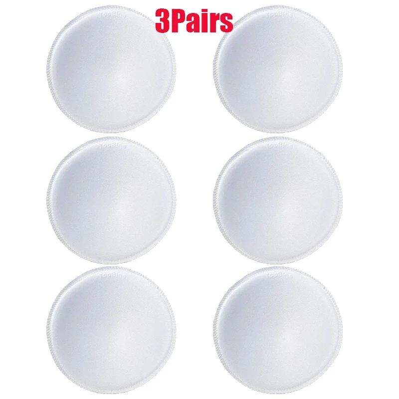 6pcs New Soft Spong Bra Pads Bikini Chest Cup Push Up Insert Foam Pads for Women Swimsuit Padding Removeable Enhancer Bra Pads