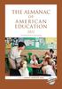 Kniha The Almanac of American Education 2022