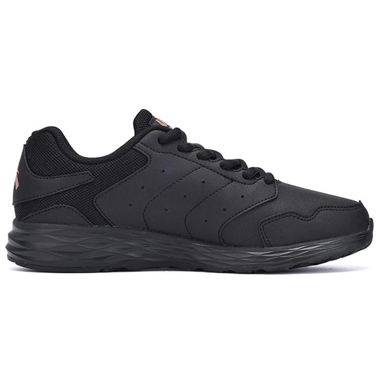 New Anta Cushioned Slip Resistant Abrasion Resistant Low Top Casual Running Shoes Women's Black Pink 922355592-1