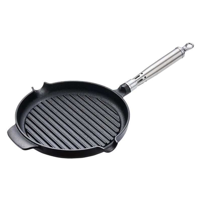 

Ronneby Bruk Swedish Cast Iron Steak Frying Pan 25CM