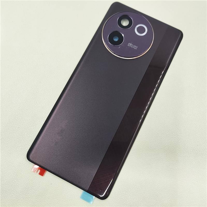 Back Lid Battery Cover For Vivo V30e Rear  Housing With Camera Lens Repair Parts