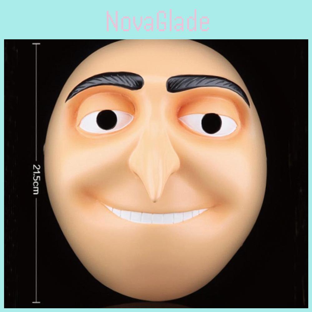 Despicable Me Gru Mask Resin Cosplay Prop For Halloween And Costume Parties