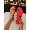 Summer Women's Slippers Roman Fashion Designer Flat Sandals Latex Soft Sole Shoes Female Breathable Beach Flip-flops Slippers