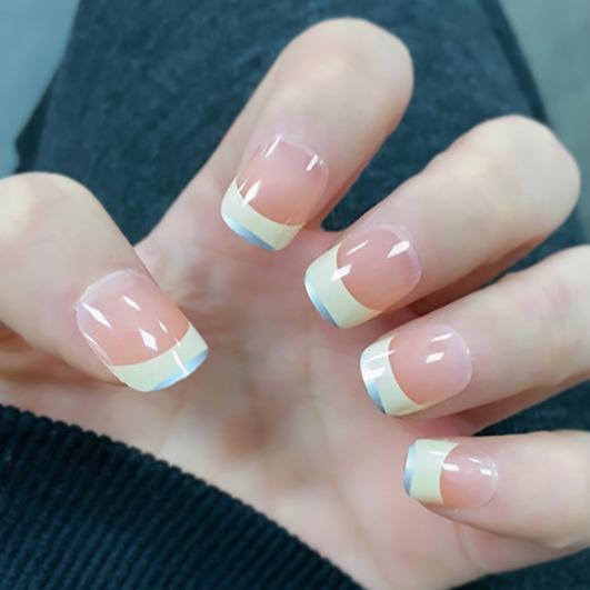 24Pcs Red Sweetheart White Checkerboard Press On Nails Removable Fake Nail Tips Art Acrylic Manicure