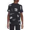 Nike Sports Casual Short Sleeve T-Shirt Unisex Tops Black HQ9292010