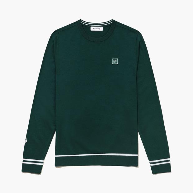 LECOQ GOLF Men'S Essential Round Long Sleeve Sweater (Gq321Mkp99)