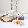 City Cafe Mug London 4-piece Set, Individual Box Gift, Vintage Feel