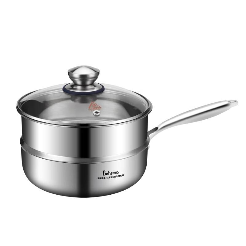 

Berens 24cm Multi-Function Stainless Steel Frying & Steaming Pot