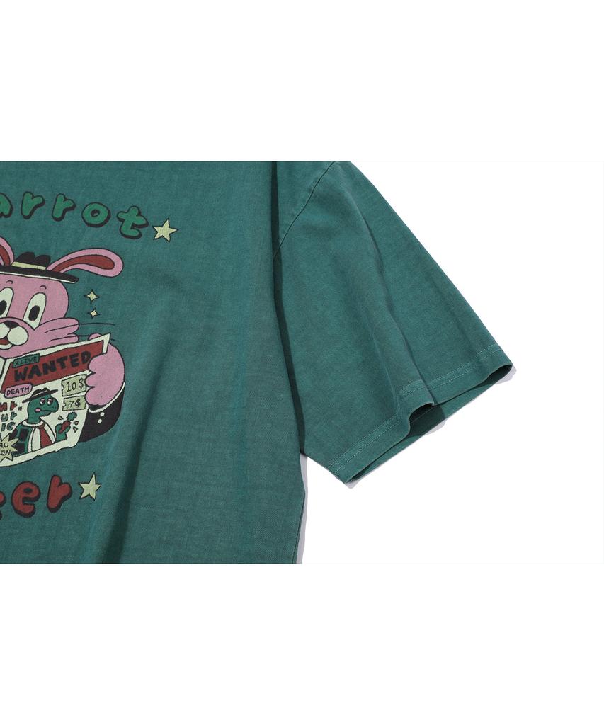 CPGN STUDIO Carat Hoppy Pigment Short Sleeve Tee Basil Green