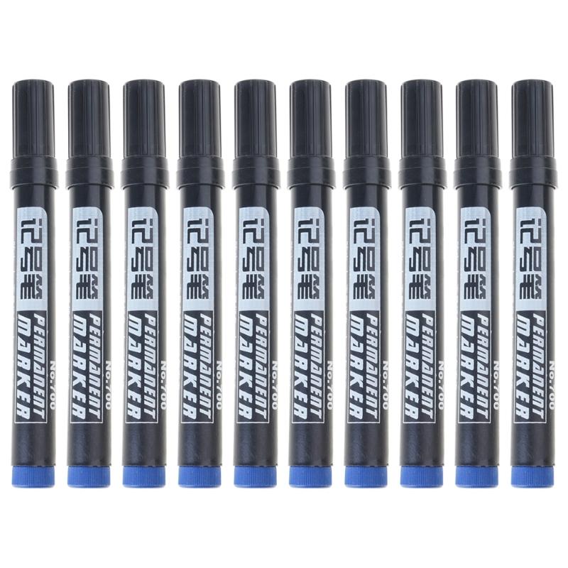 1/5/10 Pcs Oil-Based Marker Pen Quick-Drying Paint Markers Waterproof Marker Pen Paint Pen School Supplies for Daily
