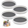 360 ° Rotating Storage Tray, Kitchen Multifunctional Seasoning Rack, Anti Slip Base To Prevent Stability, Double-layer Design