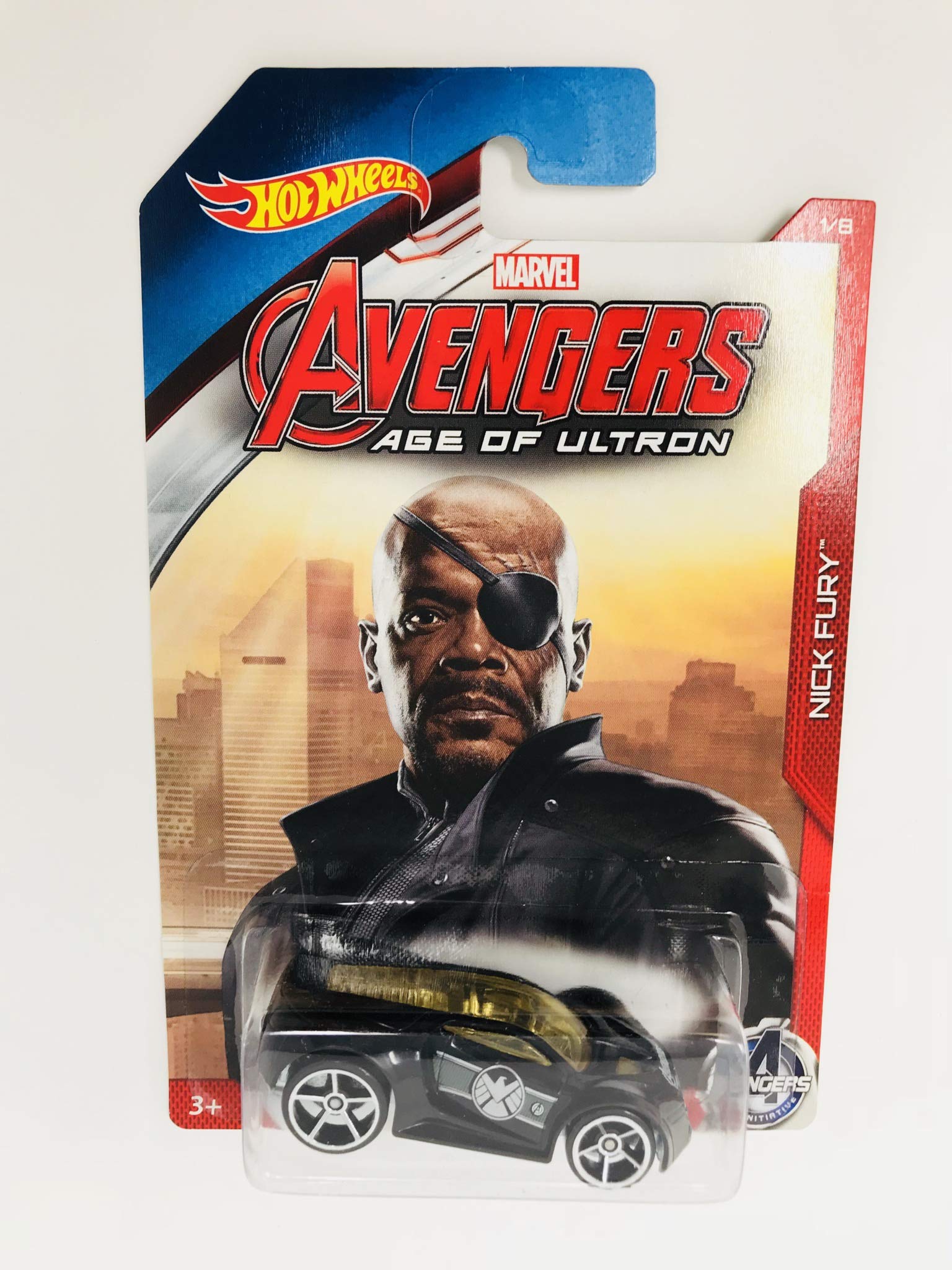 

Hot Wheels Age Avengers of Ultron Nick Fury Ultra Rage 1/8