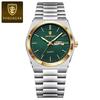 Business Man Watch Luminous Waterproof Stainless Steel Men Wristwatch Date Week Quartz Fashion Casual Men's Watches