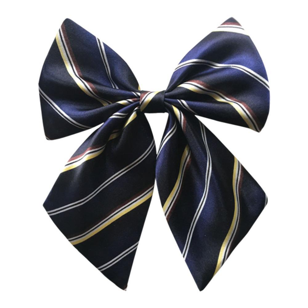 Dots Bowknot Neckties Stripe JK Uniform Bow Ties Elegant Airline Stewardess Necktie  Ladies/Girls
