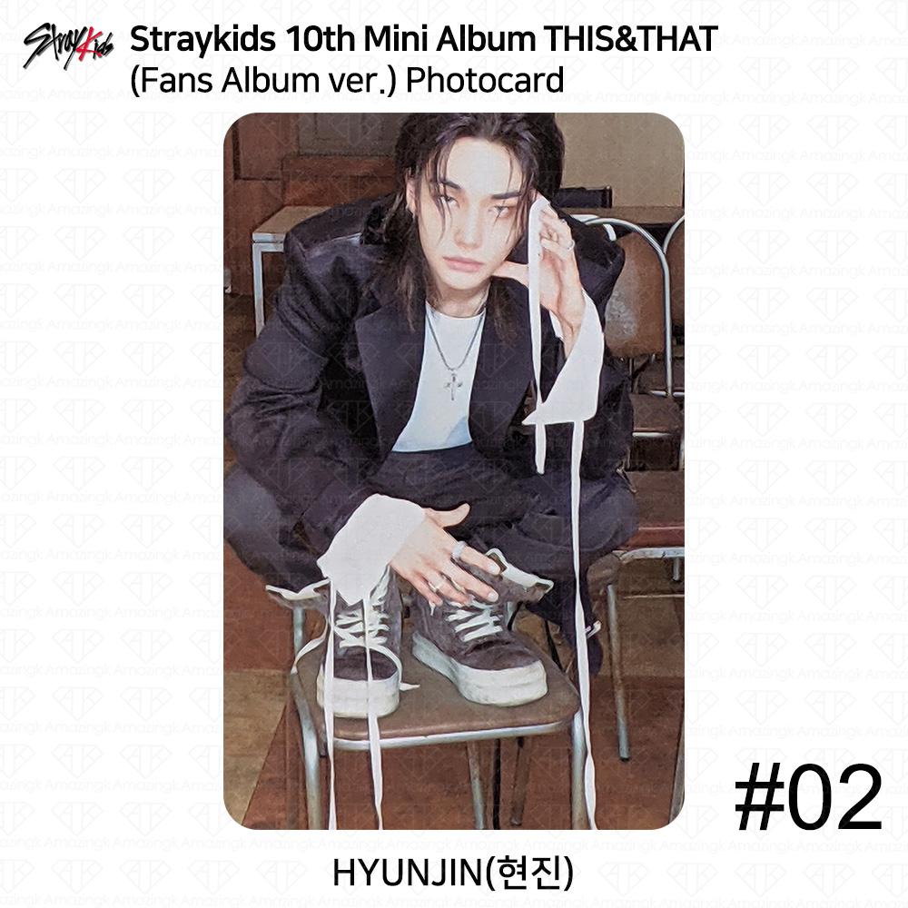 Stray Kids Il 10° Mini Album THIS&THAT Edizione Fan Album. Cartolina fotografica