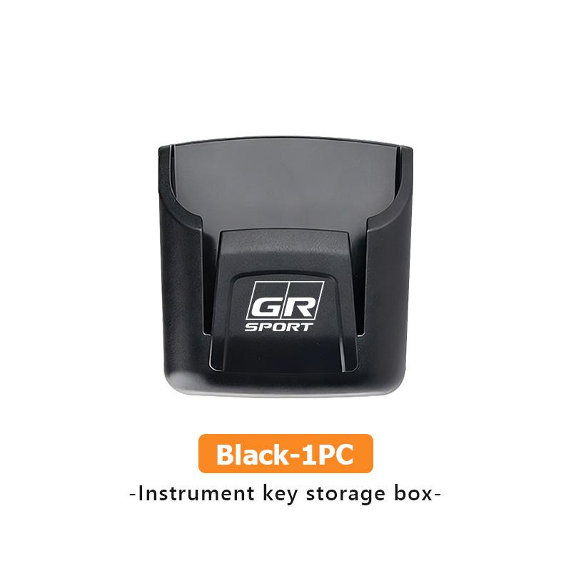 Car Interior Key Remote Control Storage Box Organizer Sticker Holder For S1 Crown GR GM Corolla YARIS Auris C-HR Hilux Vios JH0
