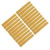 20pcs Zero Clearance Tape 2x14in Accurate Cut Double Sided Saw Woodworking Tape PVC Self Adhesive Strips for Position