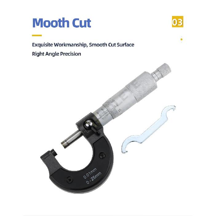 External Micrometer Set Outside Micrometer Micro Meter Mechanical Micrometers Measuring Tools Micrometric Gauges For Measurement