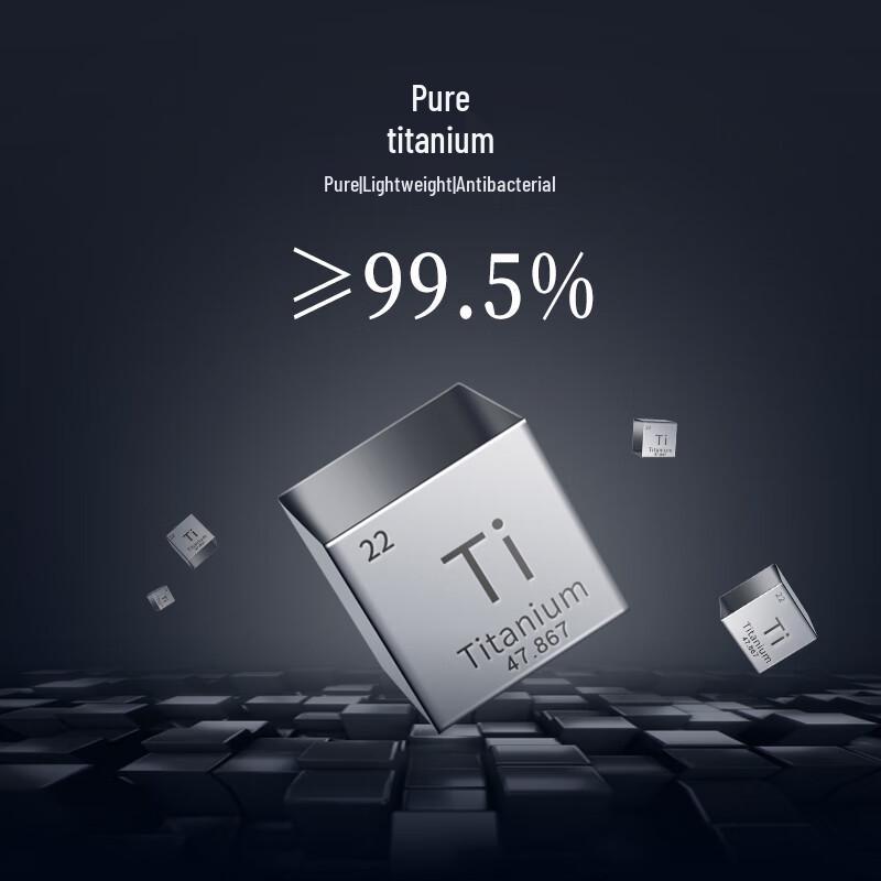 Laiberton Pure Titanium Portable Cutlery Set