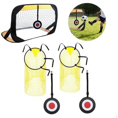 Soccer Goal Target,Football Target Nets Portable Round for Courtyard Teens