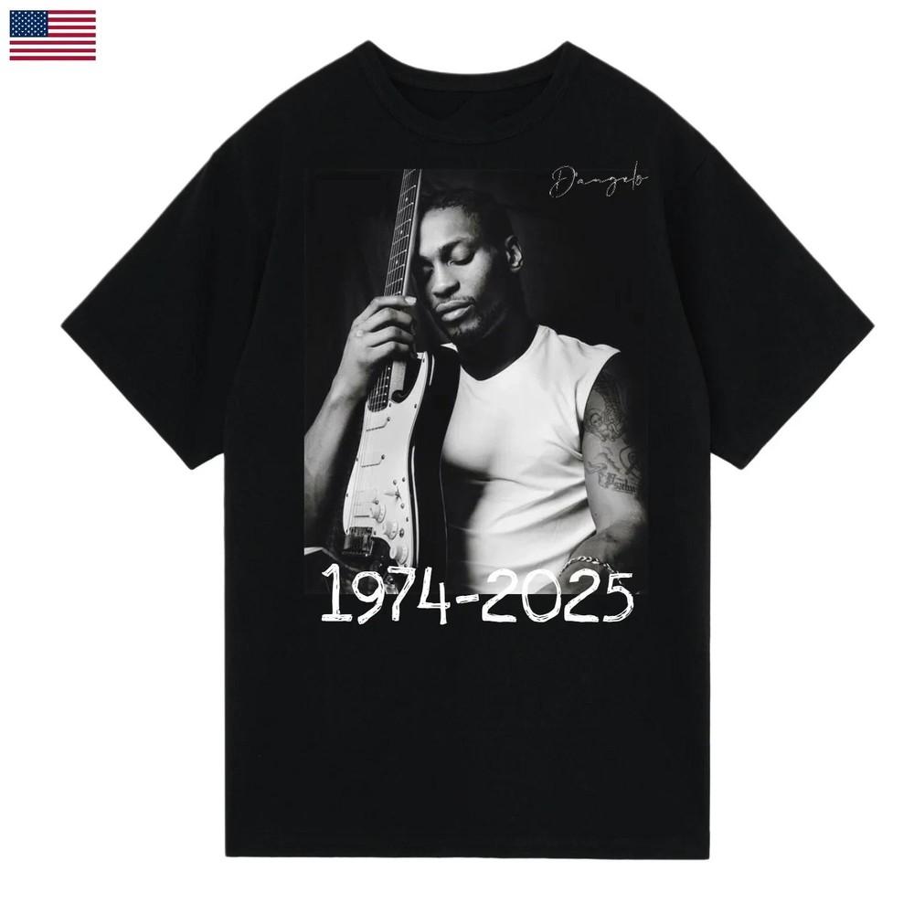 New Popular D Angelo RIP Gift For Fans Men S-235XL T-Shirt  LW229 Unisex T-Shirt XL