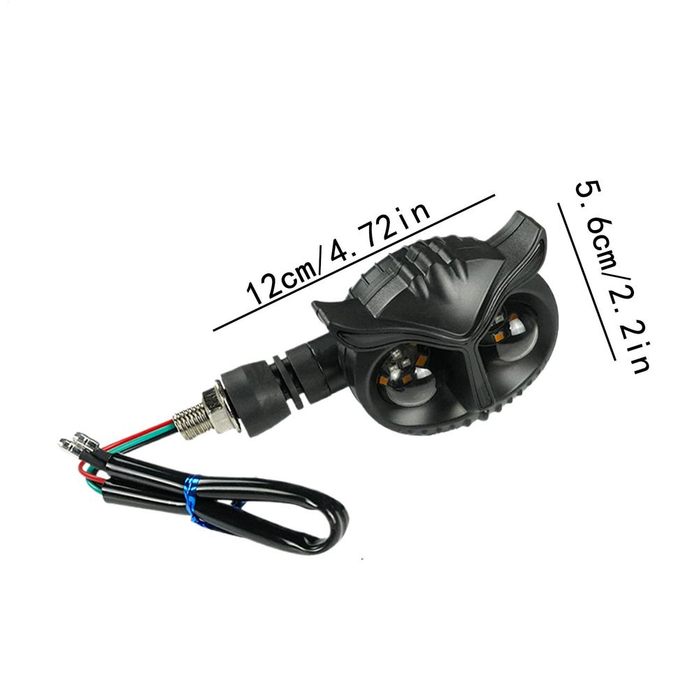 

LED Lights For Motorcycles Double Color 12V Motorcycle Taillight Turn Indicators Front Rear Motorbike ATV Scooter Outdoor