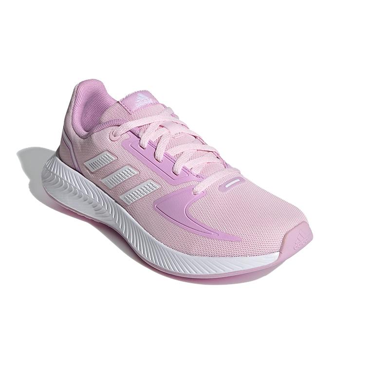 Adidas Neo Runfalcon 2.0 2.0 K Comfortable Breathable Low top Kids' Running Shoes Pink White Kids' FY9499